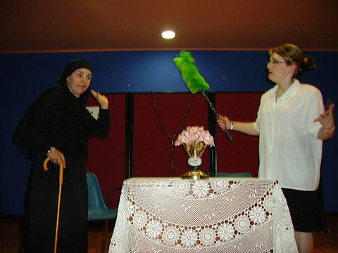 Comedia representada en el taller de teatro de adultos